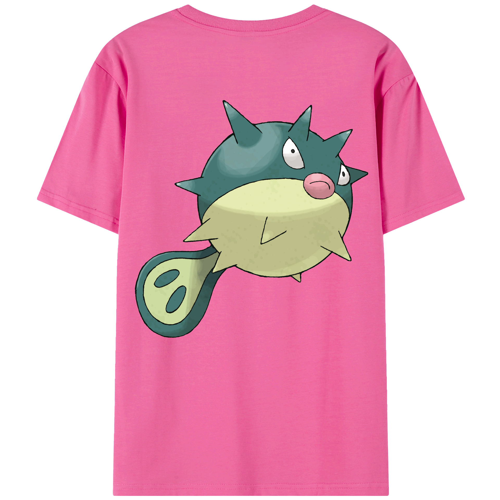（画像用） ポケットモンスター Pokémon レディース半袖Tシャツ(バックプリント)